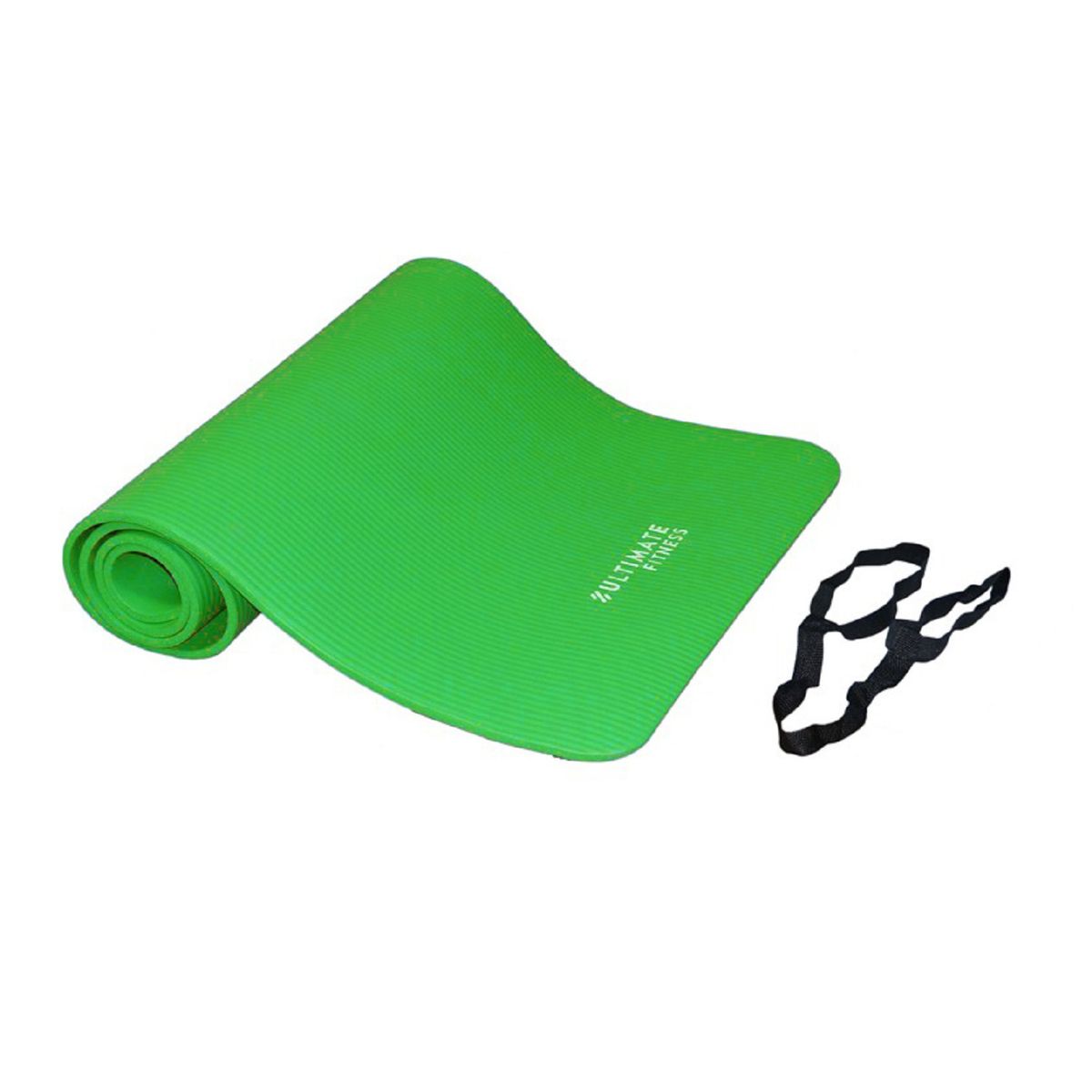 ULTIMATE FITNESS - MAT DE YOGA 10 MM VERDE