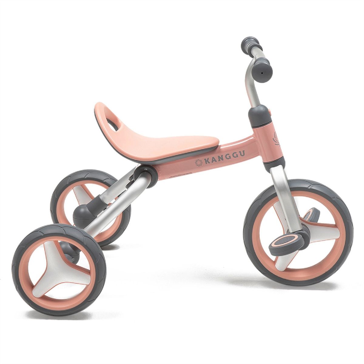 GENERICO - TRICICLO BALANCE 3 EN 1 ALUMINIO ROSADO