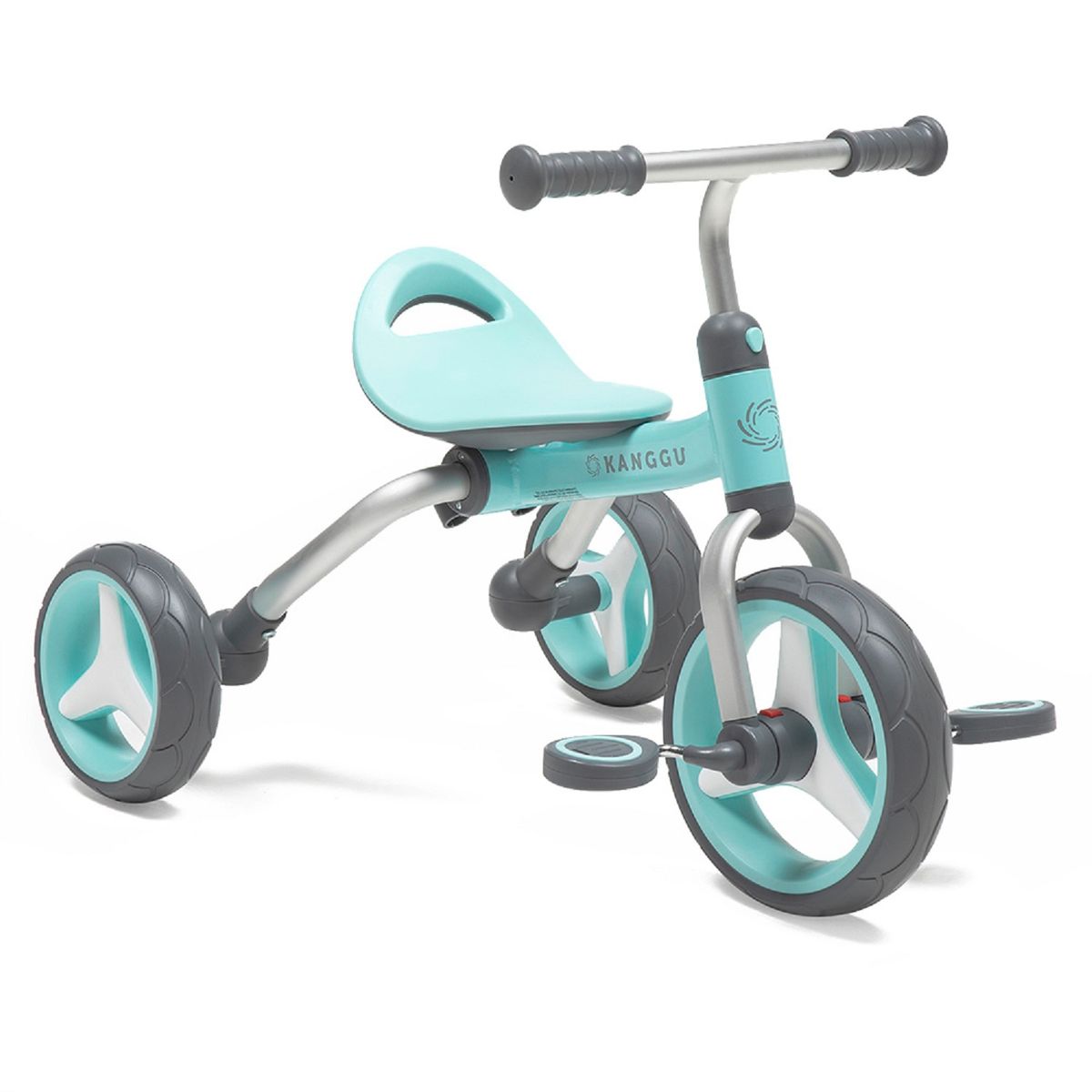 GENERICO - TRICICLO BALANCE 3 EN 1 ALUMINIO CELESTE