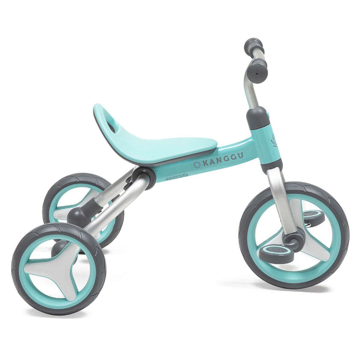 GENERICO - TRICICLO BALANCE 3 EN 1 ALUMINIO CELESTE