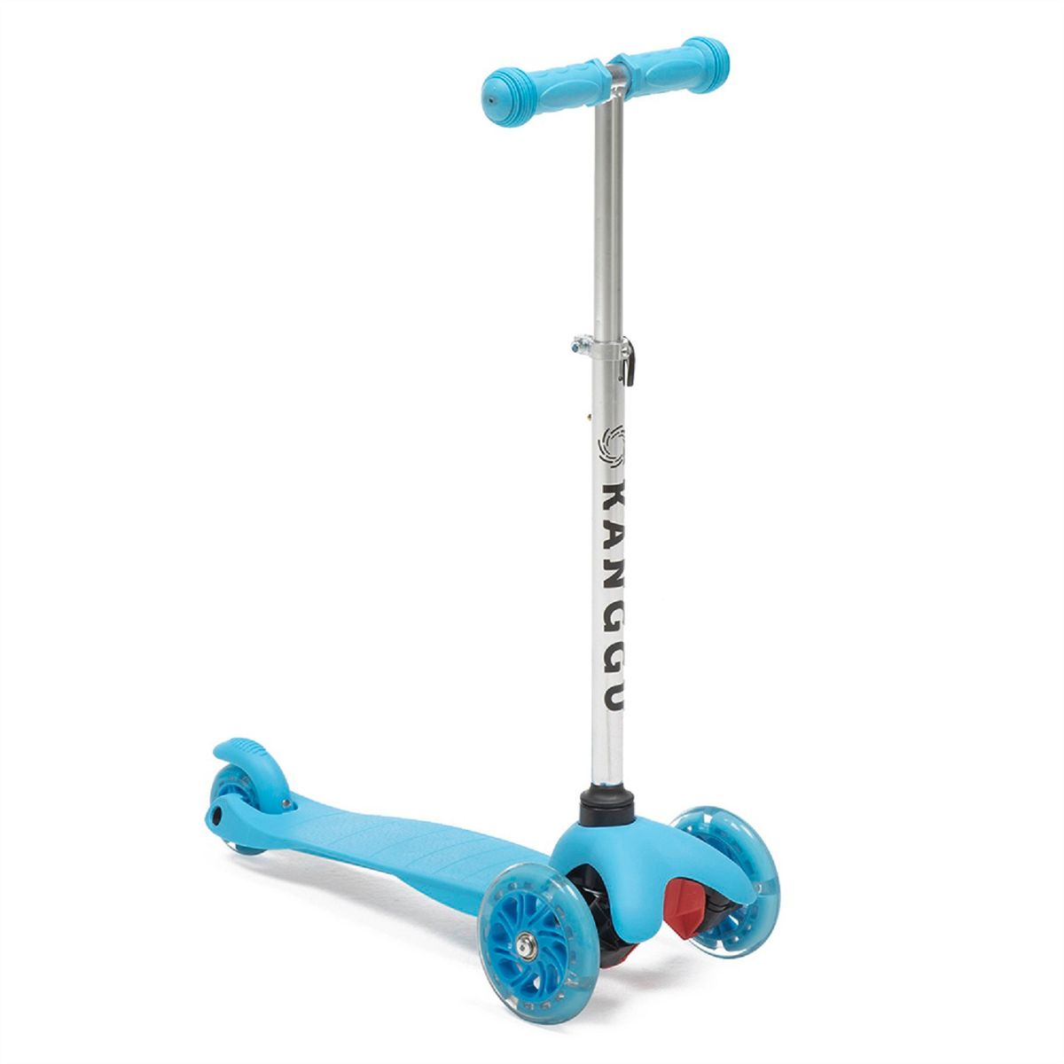 KANGGU - SCOOTER MONOPATÍN PLEGABLE LUZ LED NIÑO S1 AZUL