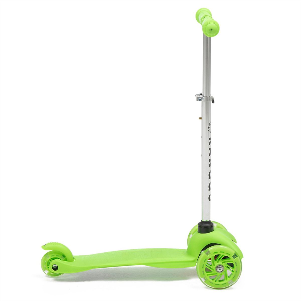 KANGGU - SCOOTER MONOPATÍN PLEGABLE LUZ LED NIÑO S1 VERDE