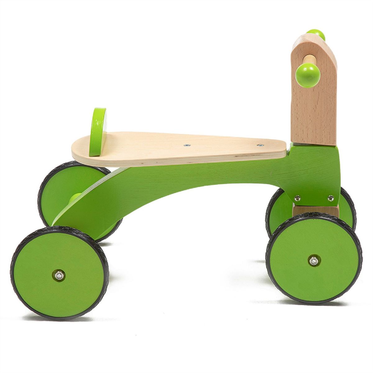 KANGGU - TRICICLO 4 RUEDAS DE MADERA