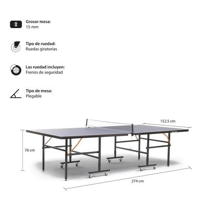 Imagen 2 del producto MESA DE PING PONG FRONTON M9 ELITE