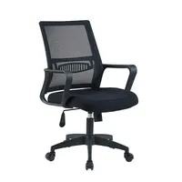 Silla De Oficina Ejecutiva Altura Ajustable Con Apoya Brazos