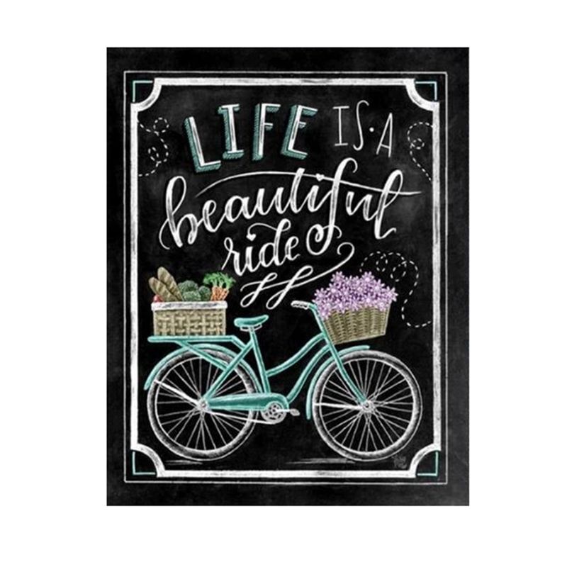 MI ARTE OCIO CONSENTIDO - Pintura por diamante Lettering bici 20x25 cm