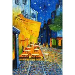 MI ARTE OCIO CONSENTIDO - Pintura por diamante Café Arles Van Gogh 40x30 cm