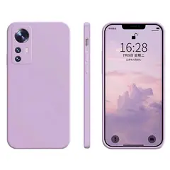 GENERICO - Carcasa Suave Para Xiaomi 12 Lite 5G - Purpura