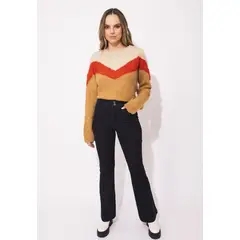 EFESIS - Jeans Flare Flo Azul