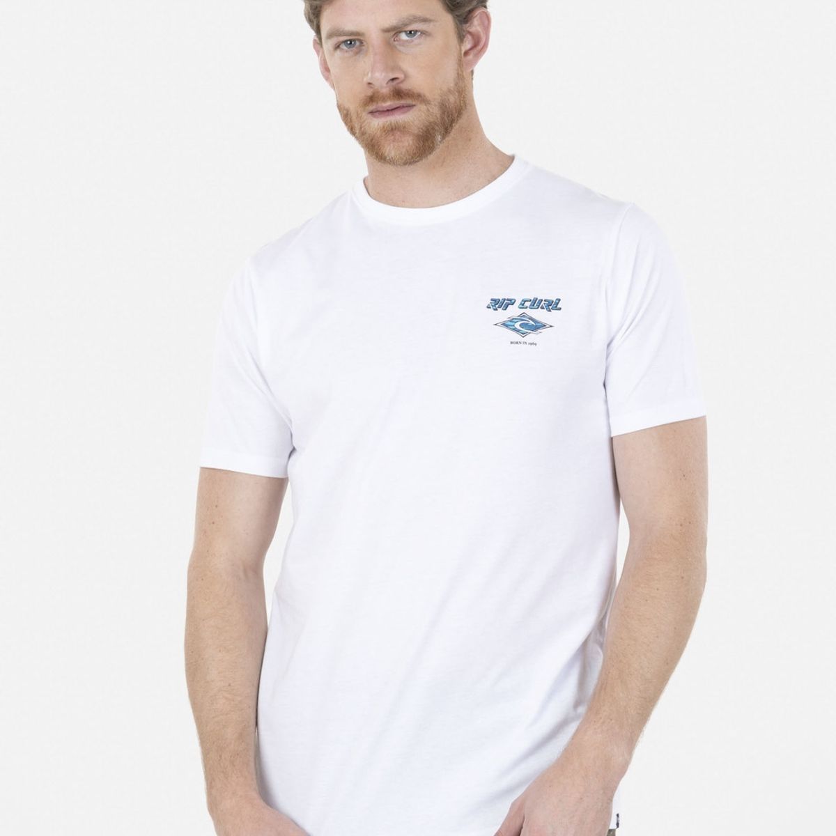 RIP CURL - Polera 6P287 Hombre Blanco Rip Curl RIP CURL