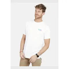RIP CURL - Polera SURF REVIVAL SS TEE Hombre Blanco