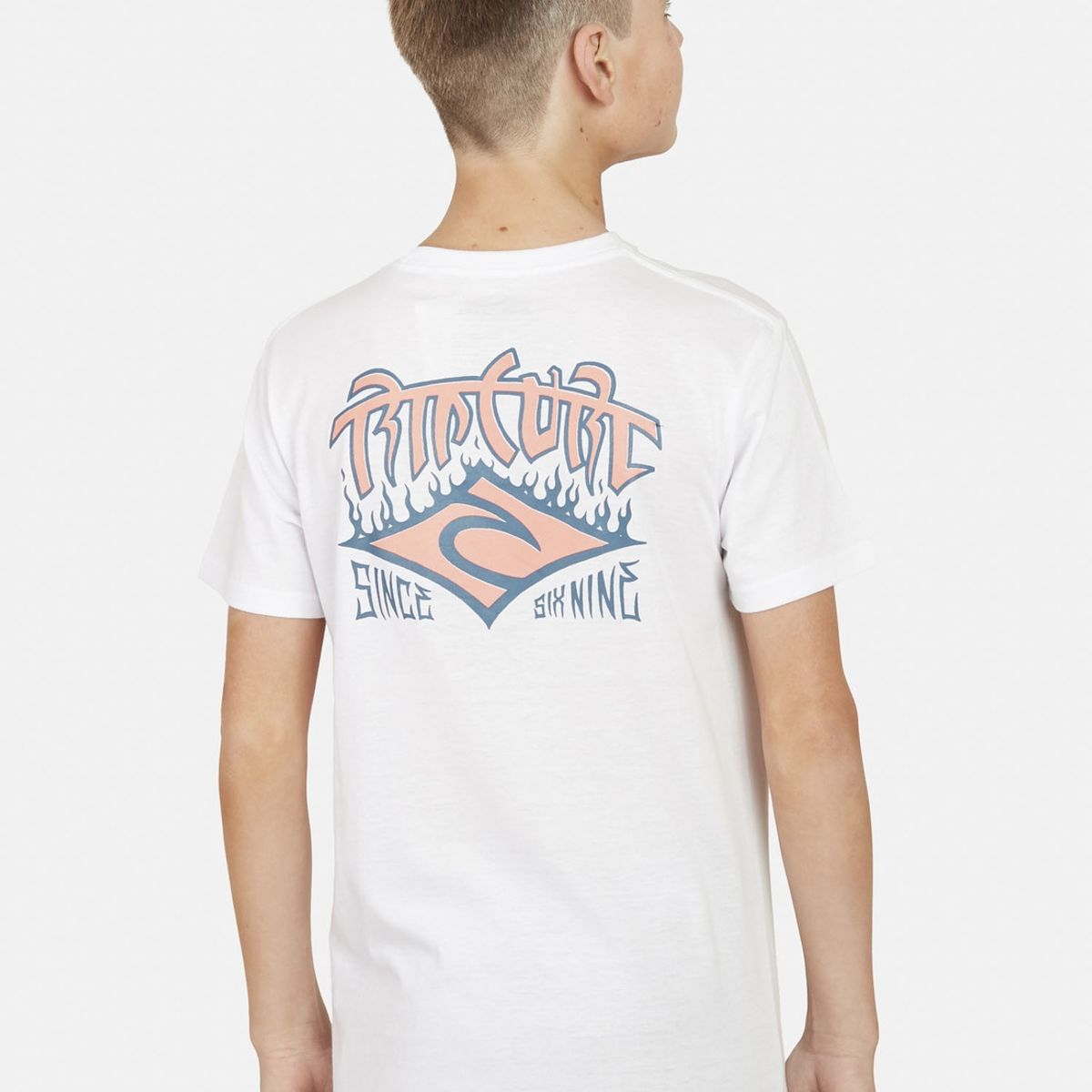 RIP CURL - Polera 6P339 Juvenil Blanco Rip Curl RIP CURL