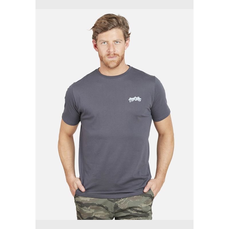 RIP CURL - Polera 6P320 Hombre Gris Oscuro Rip Curl RIP CURL