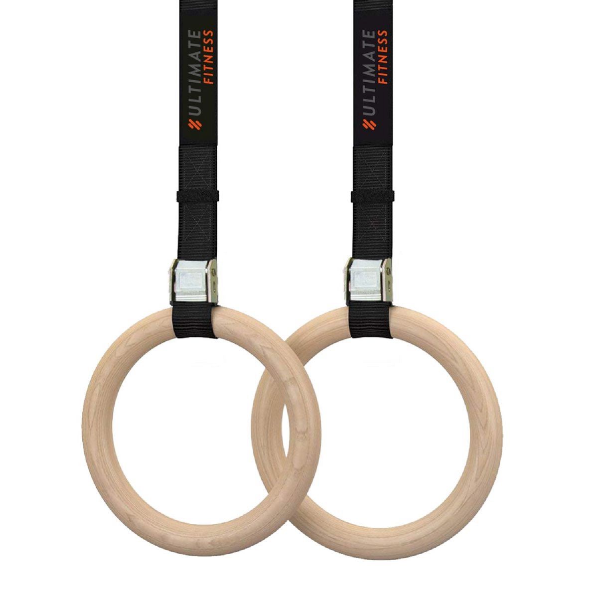 ULTIMATE FITNESS - ANILLAS DE MADERA