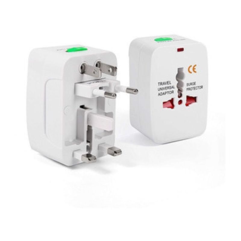 BOCCINI - Adaptador enchufe universal viajero boccini blanco