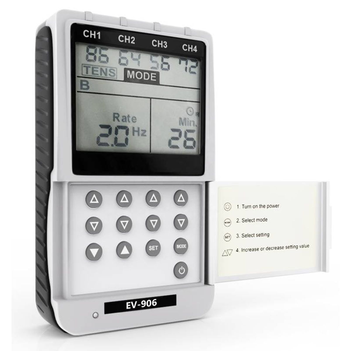 COMPASS - Comfy 4 canales TENS/EMS EV-906