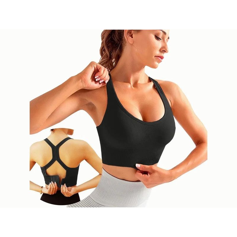 HENNE CLOTHING - Sostén Deportivo Alto impacto - Mujer