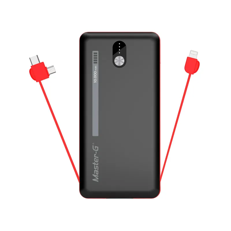 MASTER G - Batería Externa PowerBank Master-G UCP10MPC 10.000 mAh 2,1A