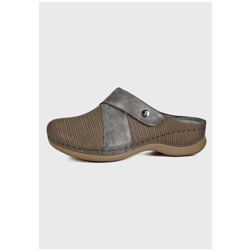 BEGOÑA - Zueco Camila Gris BEGOÑA