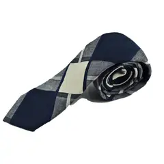 PALMATRI - Corbata De Fibra De Bambú Don Raimico Azul