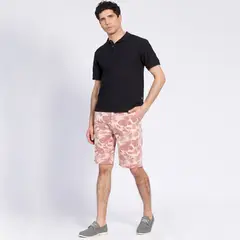 TRUVAL - Bermuda Estampada Coral