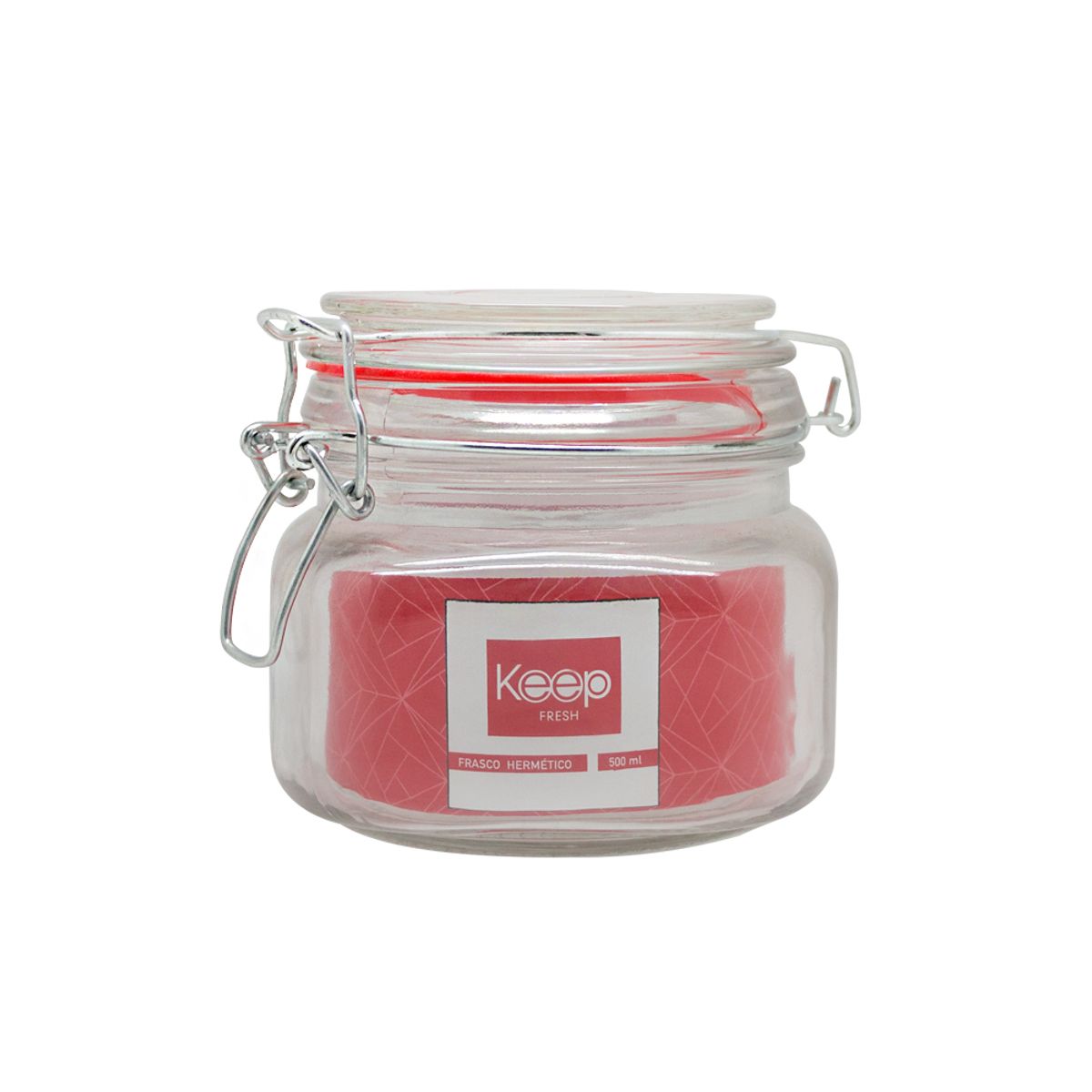 KEEP - Frasco Hermético Rojo 500 ml Keep - Rojo