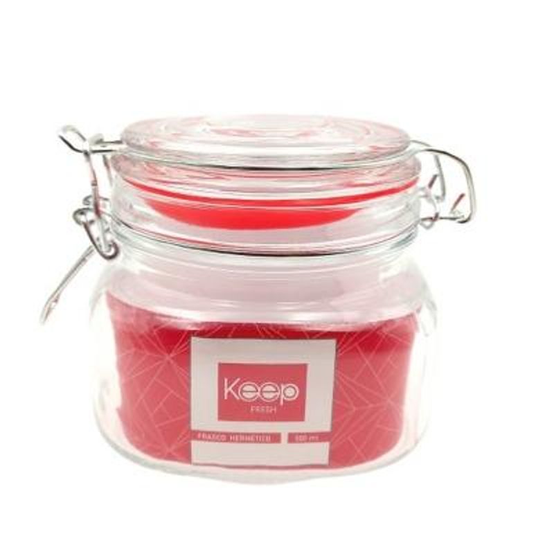 KEEP - Frasco Hermético Rojo 500 ml Keep - Rojo