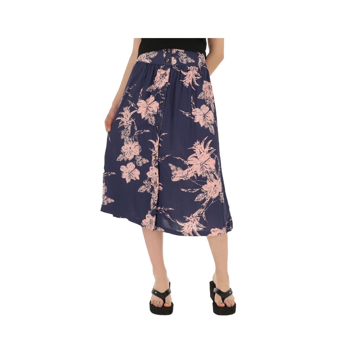 ROXY - Falda Roxy Never Been Better Mujer Mood Indigo Vertigo