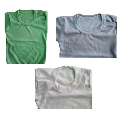 Imagen 2 del producto Pack 3 Camisetas Bebe Niño 100% Algodón.