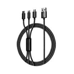 GENERICO - Cable de carga usb a salida tipo-c Lightning Tipo A 6A