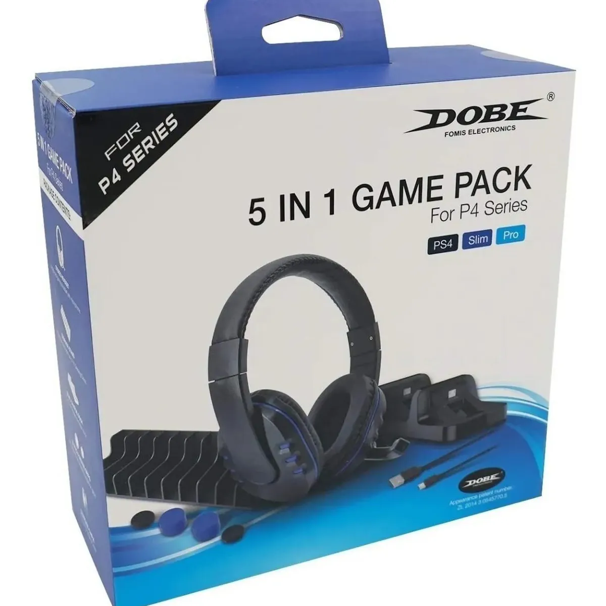 DOBE - PACK GAMER 5 EN 1 DOBE PS4 SERIES