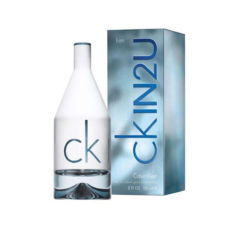 CALVIN KLEIN - CK IN2U Edt 150 ml Hombre - Turquesa