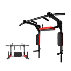 LUMAX - Barra Dominadas Muralla Brazos Abdominales Fitness