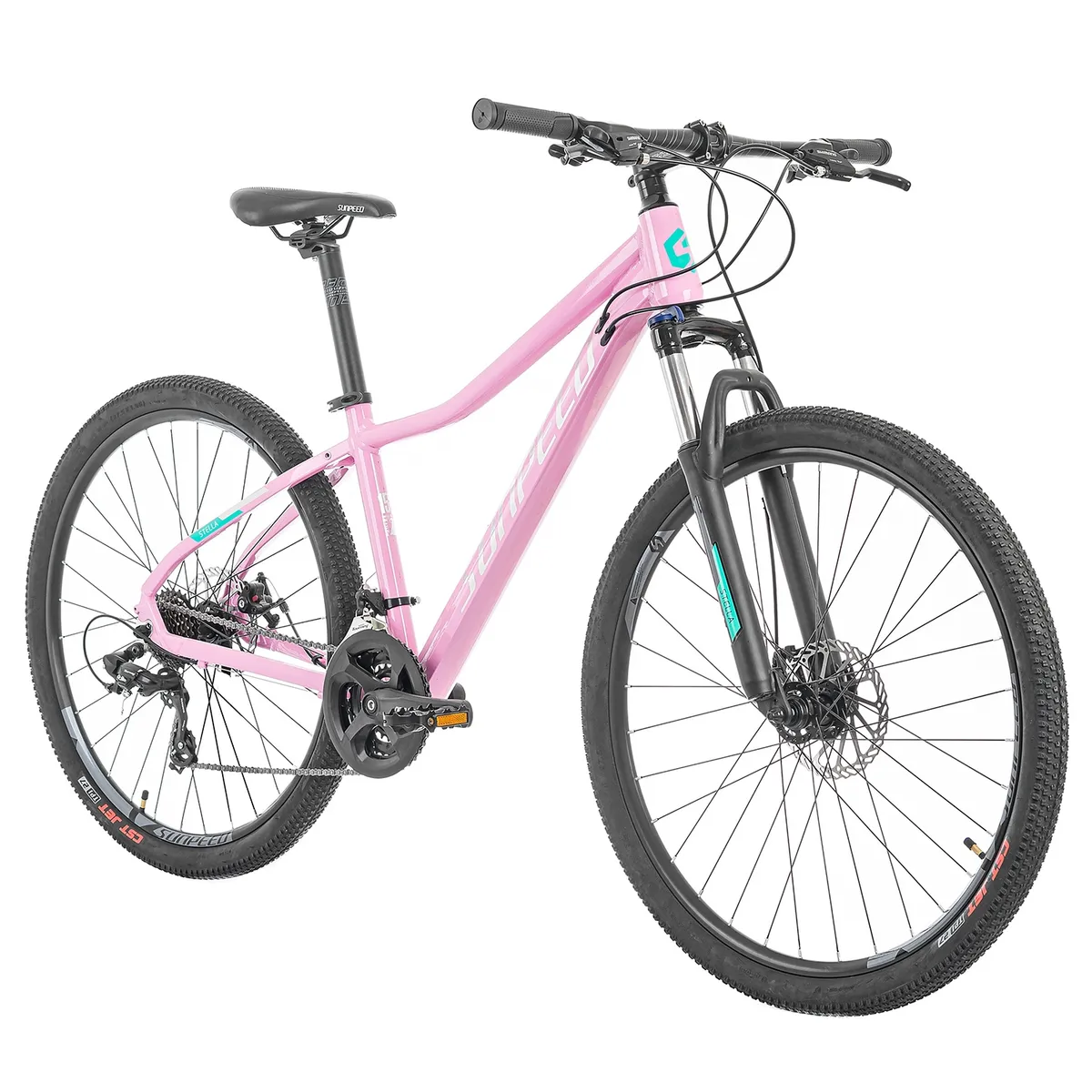 SUNPEED - BICICLETA SUNPEED STELLA ROSADA TALLA S
