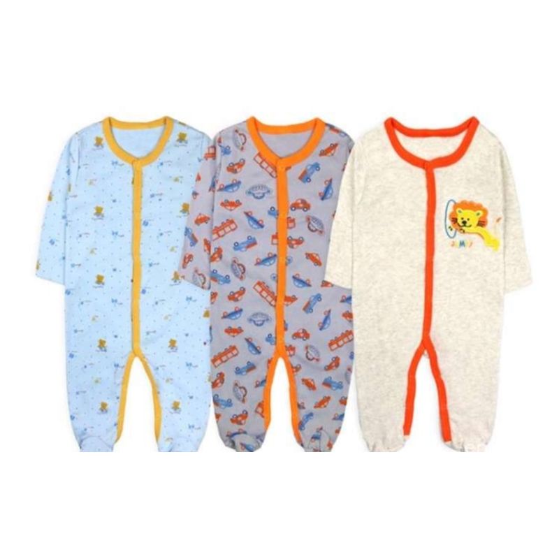 AGW - Pack 3 Pijamas Ositos Bebe Niño Algodón Rib