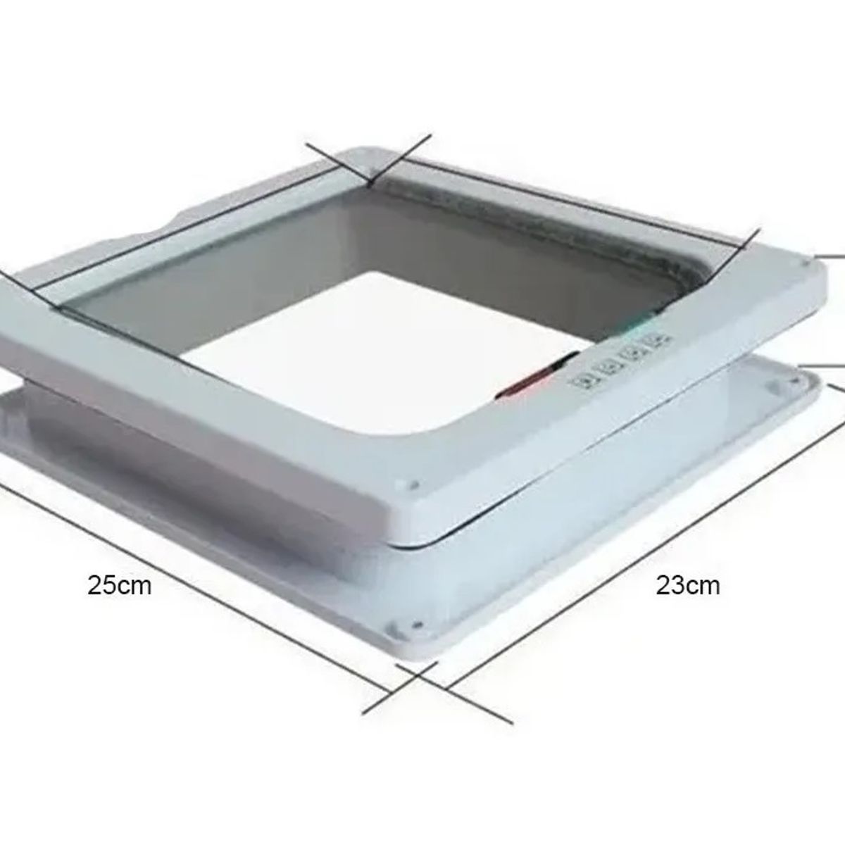 GENERICO - Puerta Exterior Grande L Para Perro Gato Mascota