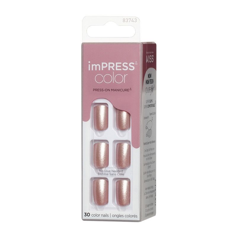 KISS BY IMSIBEAUTY - UÑAS IMPRESS COLOR - PARALYZER