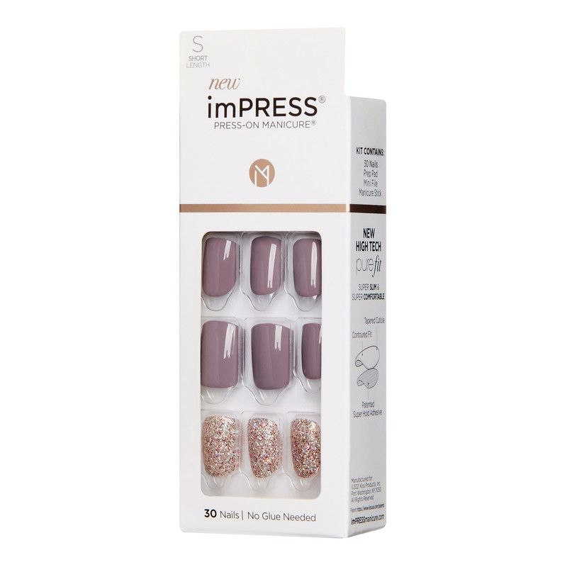 KISS BY IMSIBEAUTY - UÑAS IMPRESS - NIGHT FEVER