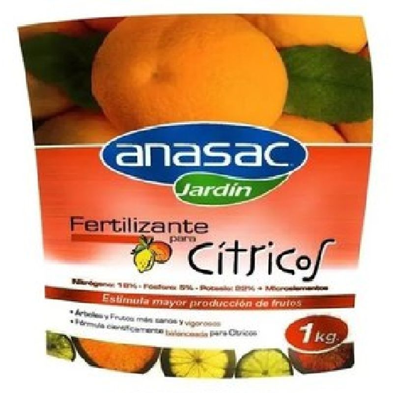 ANASAC - Fertilizante Para Cítricos 1 Kilo Anasac