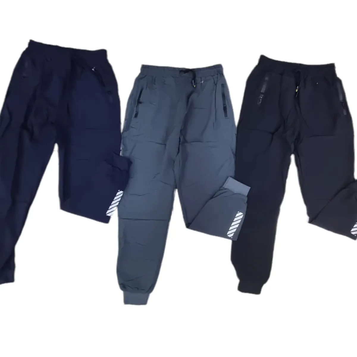 AGW - Pack 3 Pantalones Buzo Hombre Liso Secado Rápido Deportivo.