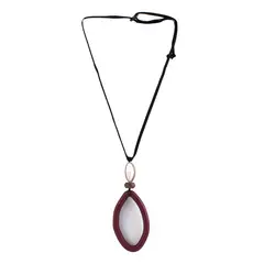 MAILEA - Collar gota y corazon mujer reno