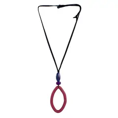 MAILEA - Collar gota y corazon mujer reno