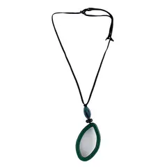 MAILEA - Collar gota y corazon mujer reno