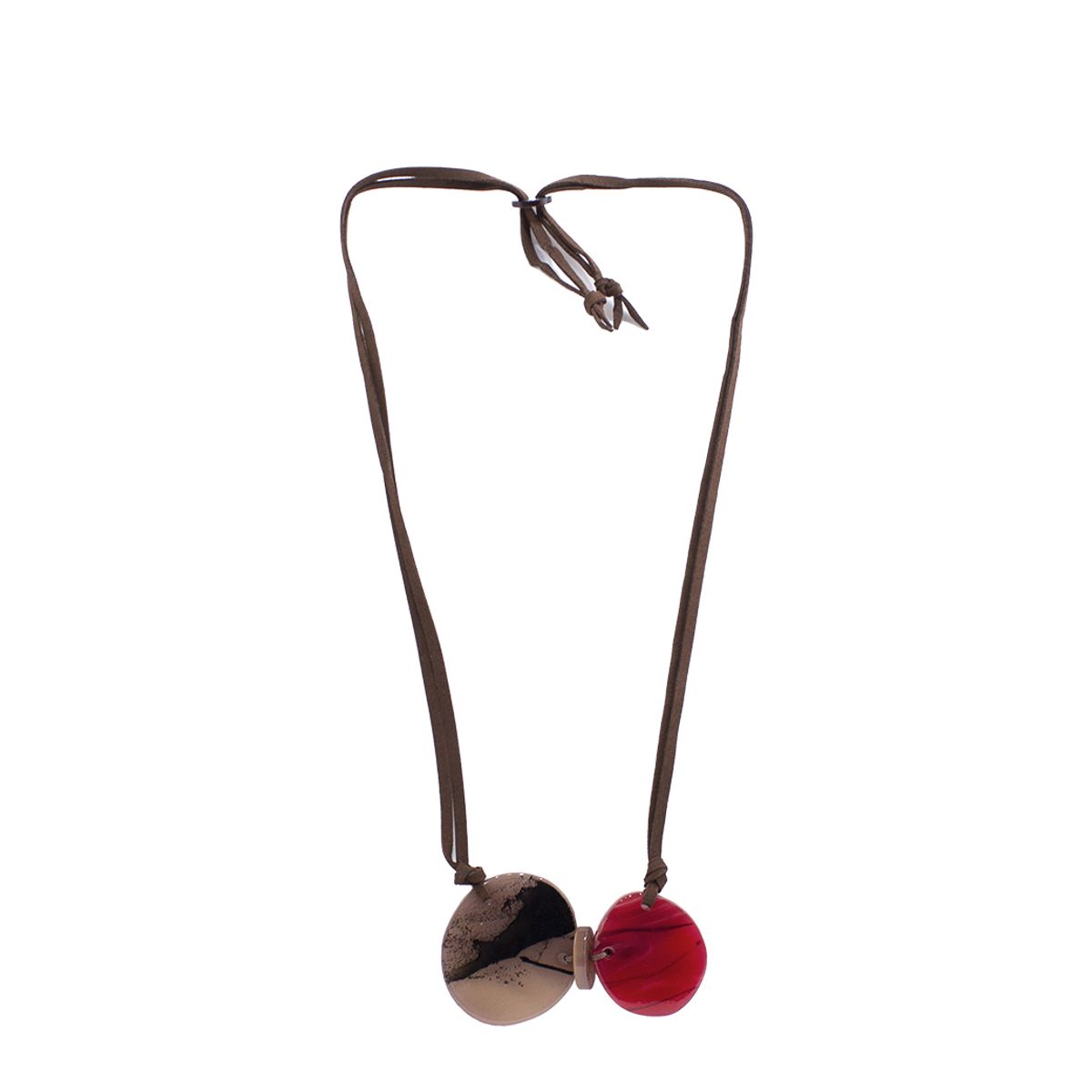 MAILEA - Collar placa simple mujer reno