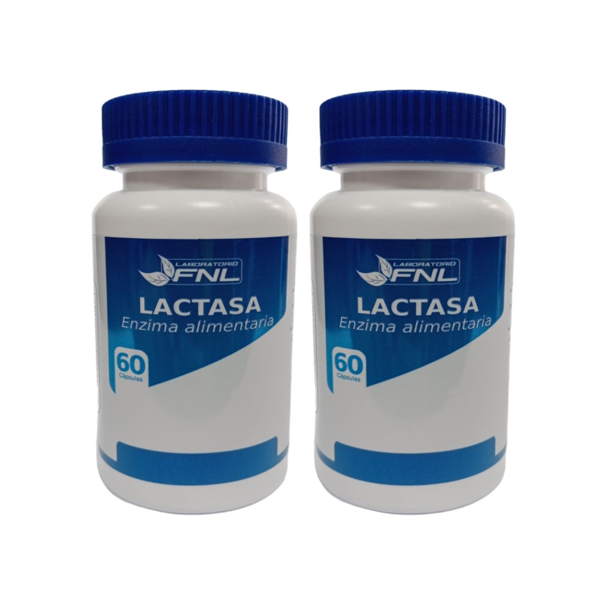 FNL - Lactasa Fnl 120 Capsulas 2x60 Caps