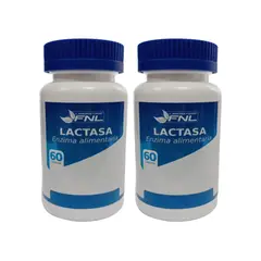 FNL - Lactasa 120 Capsulas 2x60 Caps