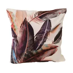 GENERICO - Funda Para Cojin Nordica - Blanca - Plumas Grandes 52