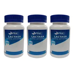 FNL - Lactasa 180 Capsulas 3x60 Caps