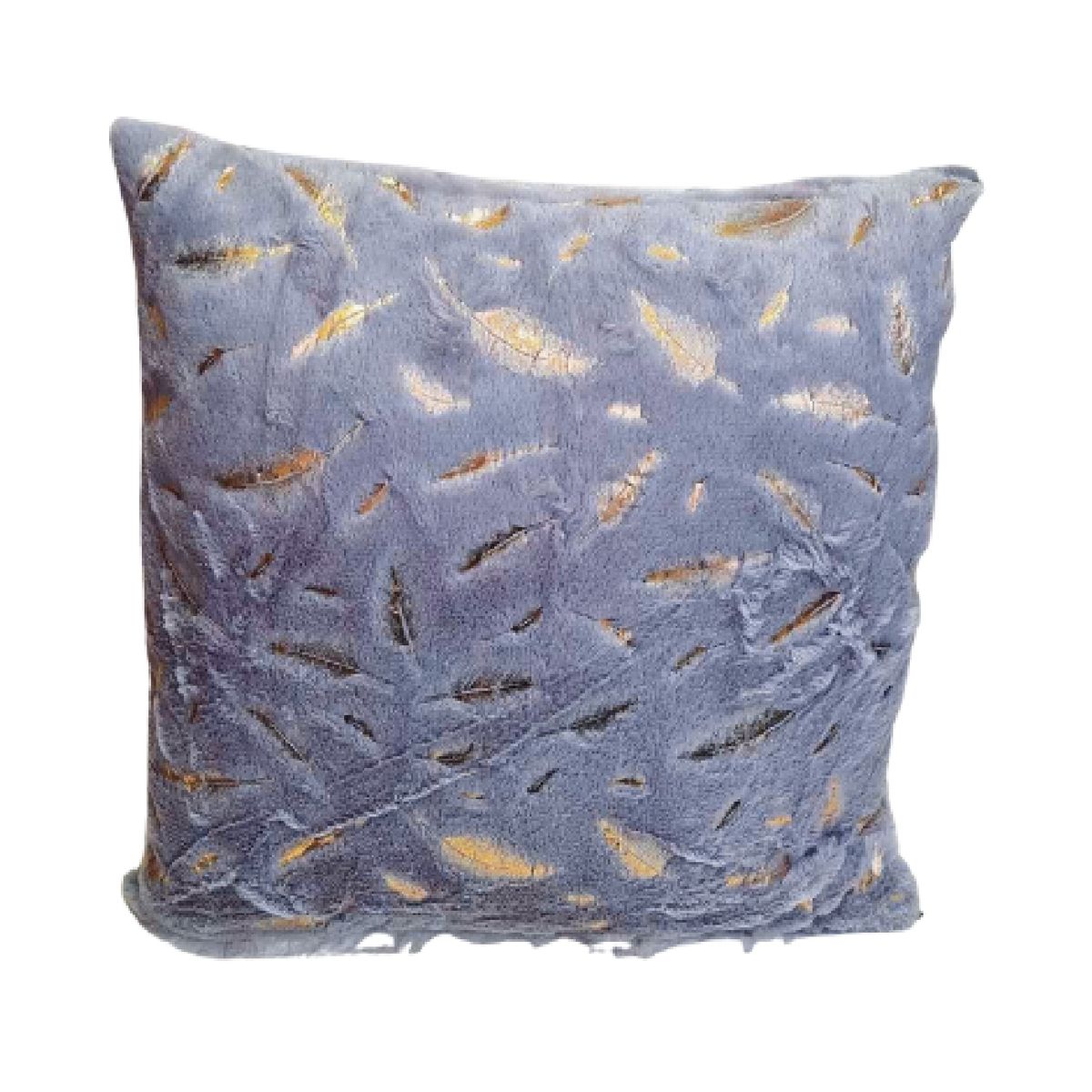 GENERICO - Funda Para Cojin De Plumas - Pelo Corto - Gris