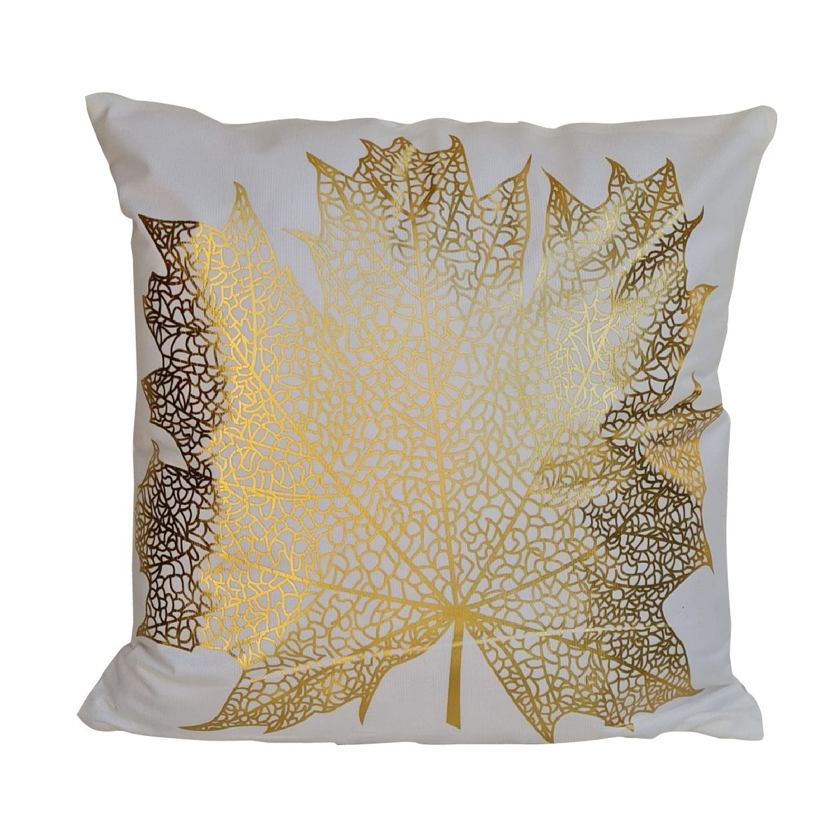 GENERICO - Funda Para Cojin Nordicas - Blanca - Hoja Grande 30